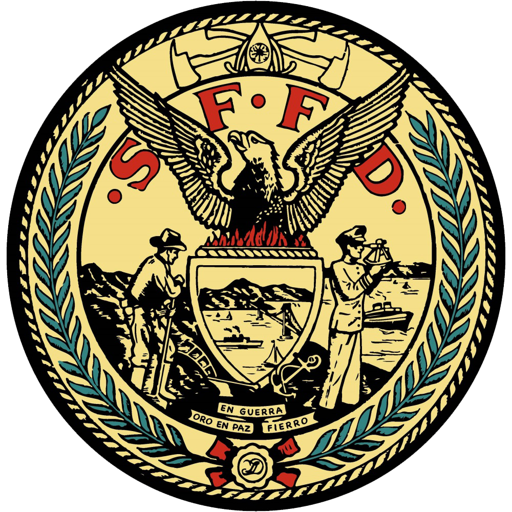 Seal of the San Francisco Fire Department.